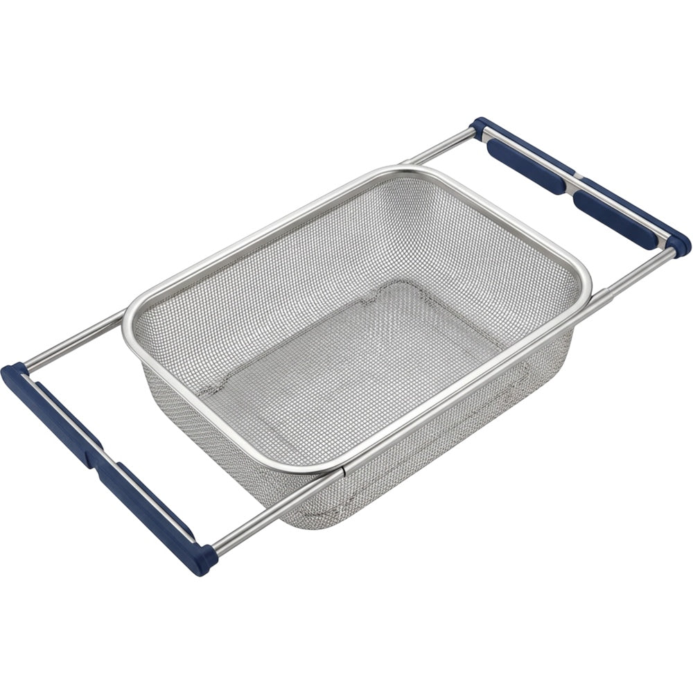 Jrtxf Expandable Over Sink Mesh Draining Basket 39-58 cm Navy Grips - Product view