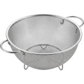 Jrtxf Round Fine Mesh Colander with Two Handles and Three Feet 26 cm - Product view